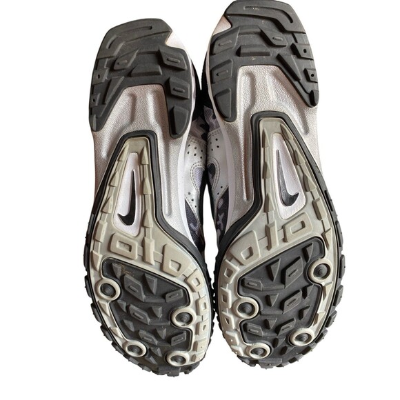 Rare Nike Bowerman Track & Field Running Cleats Shoes Camo Black Gray Men's 7 - Picture 6 of 9